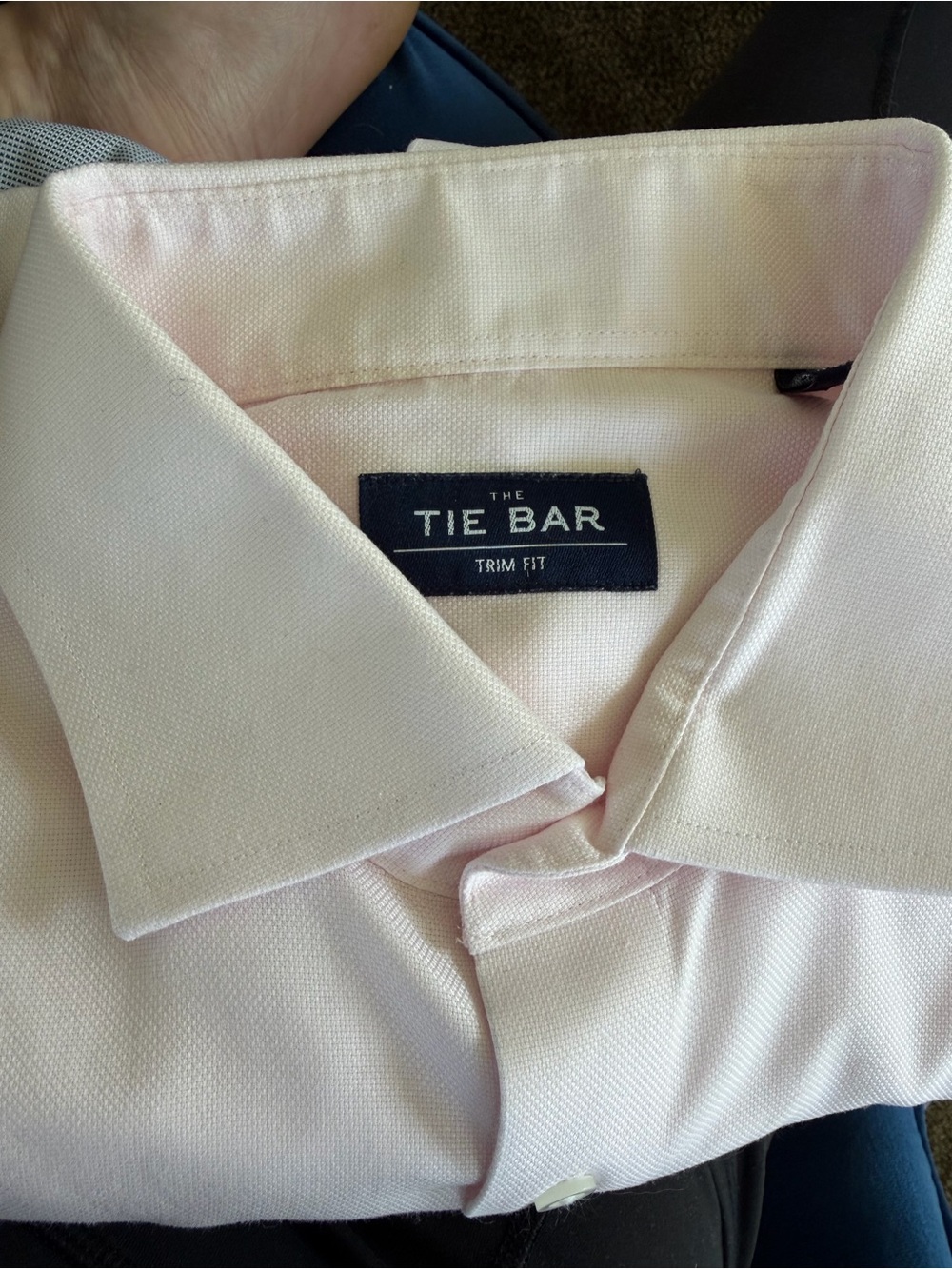 The Tie Bar Light Pink Dress Shirt